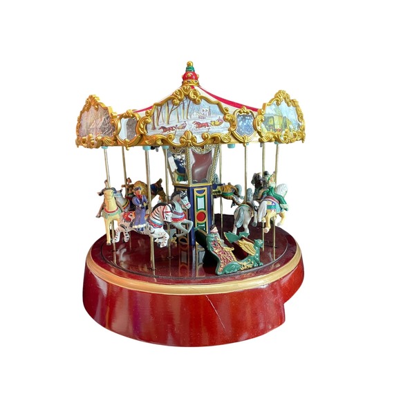 Mr. Christmas Other - Mr Christmas Grand Carousel Original Classics Musical Box 30 Songs Adapter Works
